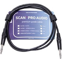 6.35mm Stereo Jack to 6.35mm Stereo Jack Lead 1.5m