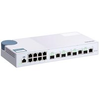 QNAP12 Port 10GbE Layer 2 Web Managed Desktop Switch