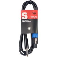 SSP2SP15 Speaker Cable 2M Speakon to Jack