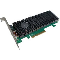 SSD6202A PCIe 3.0 x8 2 Port M.2 NVME Raid Controller