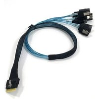 1m SlimSAS 8i SFF 8654 to 8x Cable