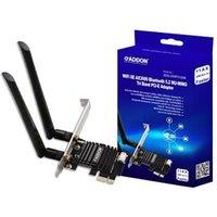 WiFi 6E BT5.2 AX3000 MU MIMO Wireless PCIe Adapter Card