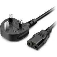 1.8m Kettle Lead IEC C13 UK Power Cable