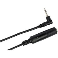 1 4 TRS to Right Angle 3.5mm TRS Headphone Adapter