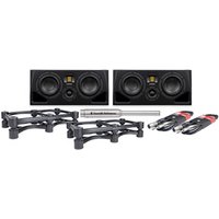 A77H Pair + Iso Stands + Leads+ Sonarworks Mic