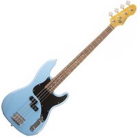 Austin Classic Bass Sonic Blue Pau Ferro FB Chrome Parts