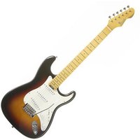 Texas Classic 3 Tone Sunburst Maple FB Chrome Parts