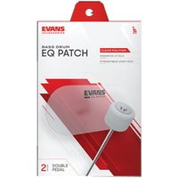 EQ Double Pedal Patch Clear Plastic
