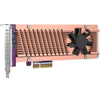 QM2 2P 344A PCIe Gen 3 NVMe SSD Expansion Card