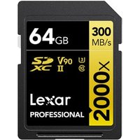 Professional 2000x SDHC UHS II Card Series