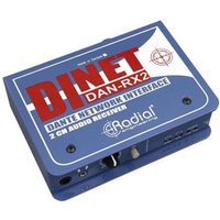 DiNET DAN RX2 2 Channel Dante Network Receiver