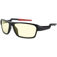 Lightning Bolt Onyx Anti Blue UV Computer Glasses Amber Tint Un