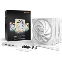 quiet Light Wings 140mm ARGB PWM High Speed Triple Fan Pack