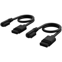 iCUE LINK 200mm Straight Slim 90° Slim Cables 2 Pack
