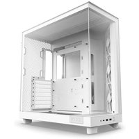 H6 Flow Compact Dual Chamber Tempered Glass PC Case