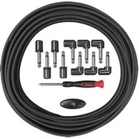 DAddario DIY Solderless Custom Cable Kit 40 Feet 10 Plugs