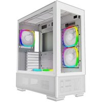 SKY TWO Mid Tower PC Case 4x ARGB Fans
