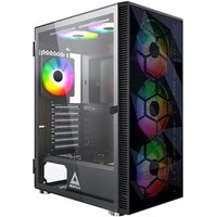 X3 MESH Compact High Airflow Tempered Glass Gaming Case