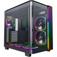 KING 95 PRO Mid Tower Dual Chamber Case 6 ARGB Fans