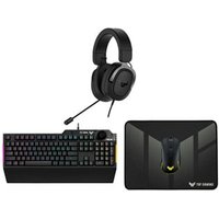 TUF 4 1 RGB Gaming Peripherals Bundle RGB Keyboard Mouse Heads