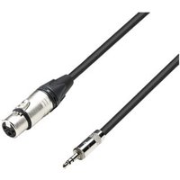 Cables 3m Neutrik XLR female to Minijack TRS Cable