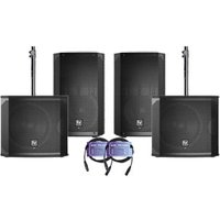 ELX200 10P EU10" Powered Speakers & 12" Subs