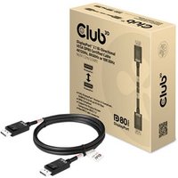 DisplayPort™ 2.1 Bi Directional VESA DP80 Certified Cable