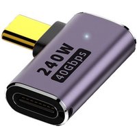 USB4 3 TB4 Type C Adapter 3 1 pack Right Angle 3 Types 240W 4