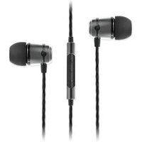 E50C Ear Isolating Earphones Mic Gunmetal