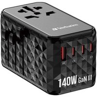 GAN III UTA 10 140W Universal Travel Adapter 3C1A 150+ Countr