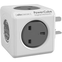 PowerCube Original Monitor 4 Socket Mains Extension Plug