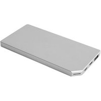 5000mAh PowerBank Slim Aluminium Fast Charging Power Bank wi