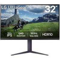 32" 32GS85Q B QHD 180Hz FreeSync IPS Gaming Monitor