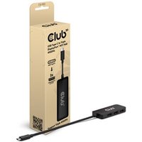 Club3D USB Type C to Triple DisplayPort™ 4K60Hz MST Hub