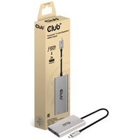 Club3D Thunderbolt™ 3 to Dual DisplayPort™ 4K60Hz Adapter