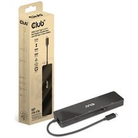 Club3D USB Gen2 Type C 6 1 Dual Displays Portable Dock