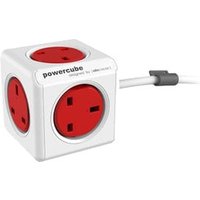 1.5 Metre PowerCube Extended 5 Socket Mains Extension Lead