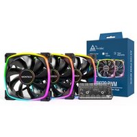 AX120 PWM 120mm ARGB Triple 120mm PWM Fan Pack