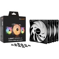 quiet Light Wings LX High Speed 120mm ARGB PWM Triple Fan Pa