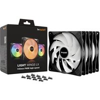 quiet Light Wings LX High Speed 140mm ARGB PWM Triple Fan Pa