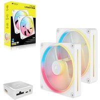 Scan Computers Enjoy 39% Discount on Corsair iCUE Link LX140R RGB 140mm PWM Fans Kit