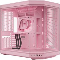Y70 Strawberry Milk Mid Tower Tempered Glass PC Gaming Case