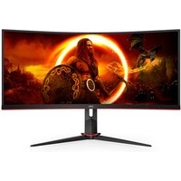 Open Box CU34G2XP BK 34" WQHD 180Hz Curved Freesync Premium Gaming