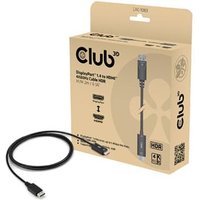 Club3D CAC 1083 2M DisplayPort 1.4 to HDMI2.0b Adapter Cable