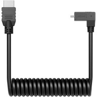 Micro to Full HDMI Coiled Cable