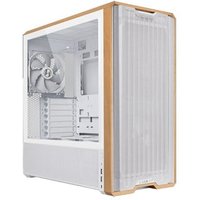 LANCOOL 217 Wood Panel Tempered Glass Mid Tower PC Gamin