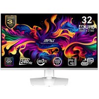 32" MPG 321URXW QD OLED UHD 240Hz G Sync Compatible Monitor