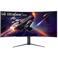 Refurbished 45GR95QE B 45" UltraGear Curved FreeSync HDR10 OLED Gam