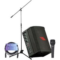 FreeOneX Portable Sound System + Mic Stand Lead