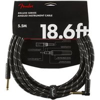 Deluxe Series Instrument Cable Straight Angle Tweed (18